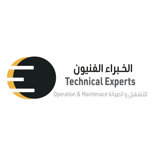 شعار الخبراء الفنيون للتشغيل والصيانة