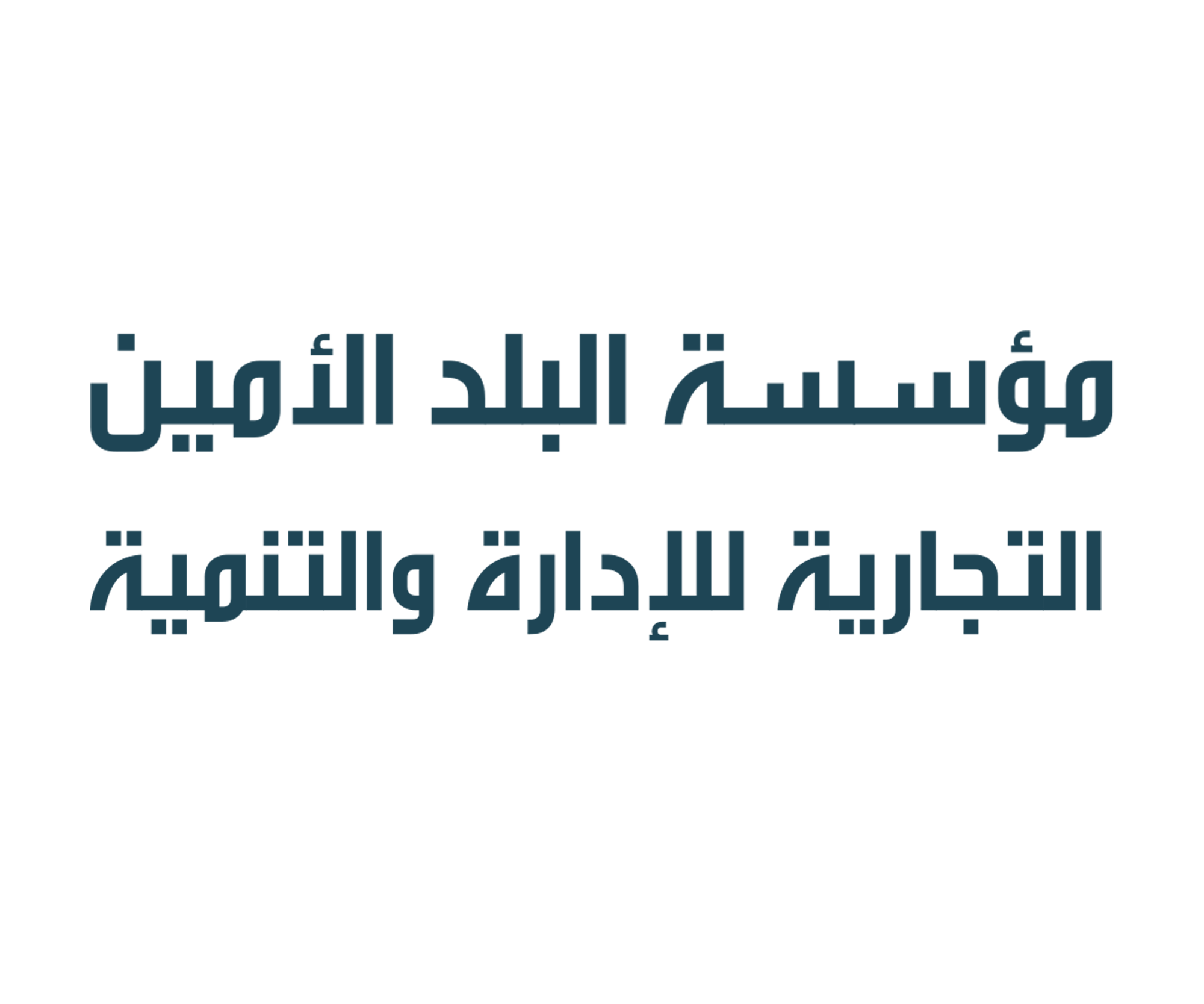 مؤسسة البلد الأمين التجارية للإدارة والتنمية